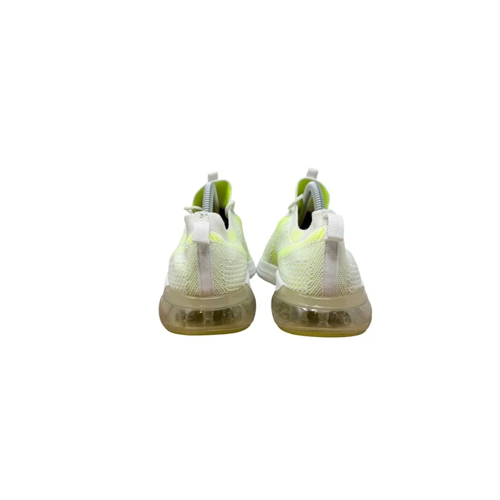 Skechers GOrun Elevate Sneaker Womens 9 White Lime Pink Skech-Air 128319